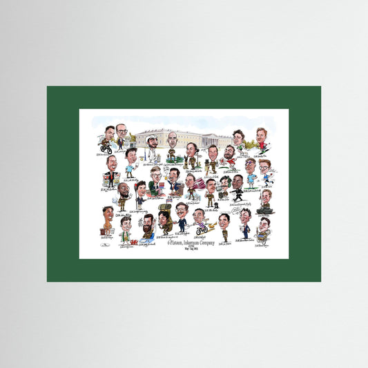 6 Platoon, Inkerman, Sandhurst print on paper