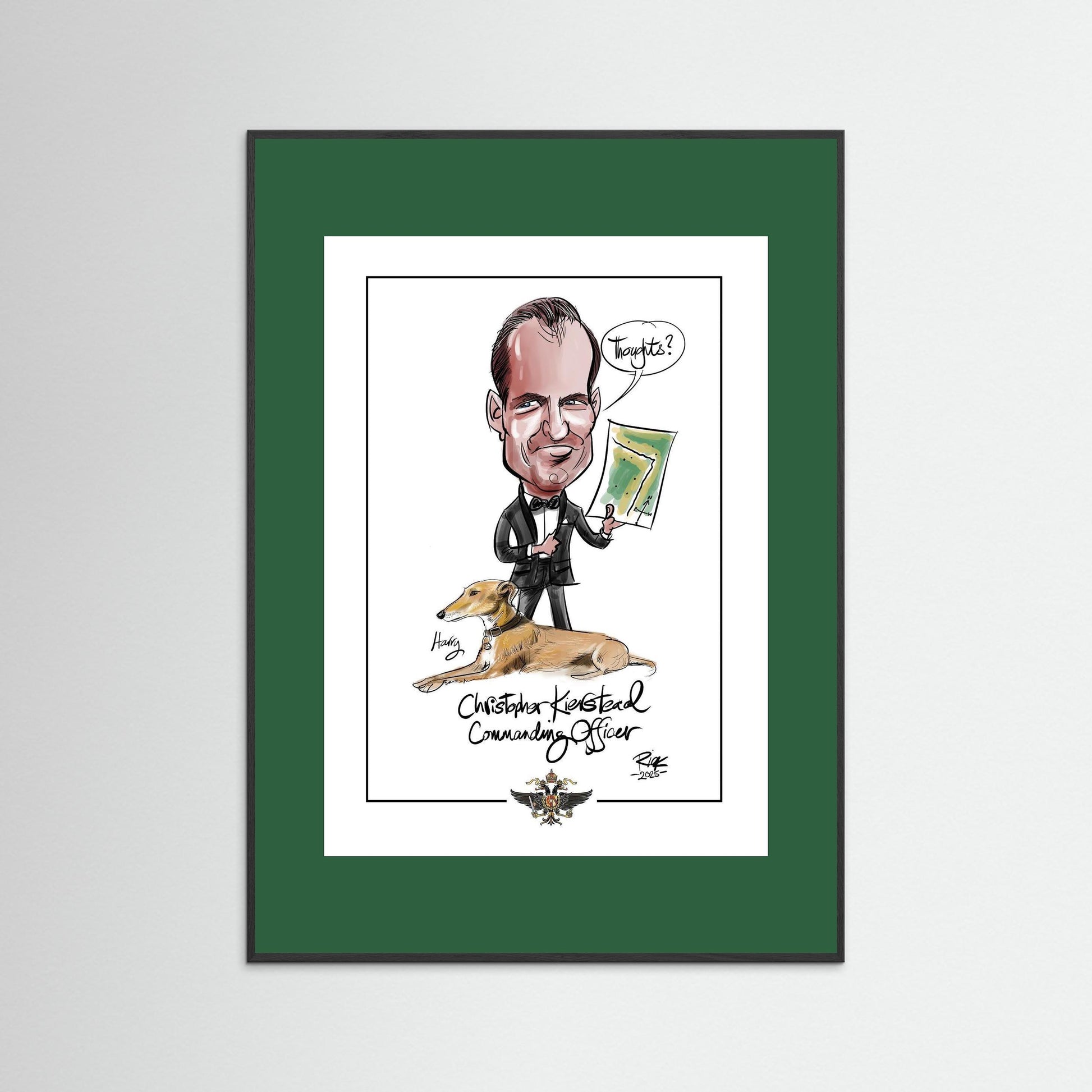 QDG Commanding Officer Print on paper 