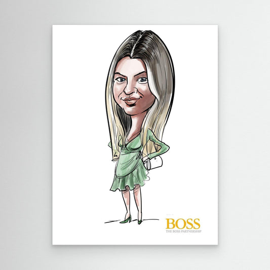 Boss Partnership print on canvas 