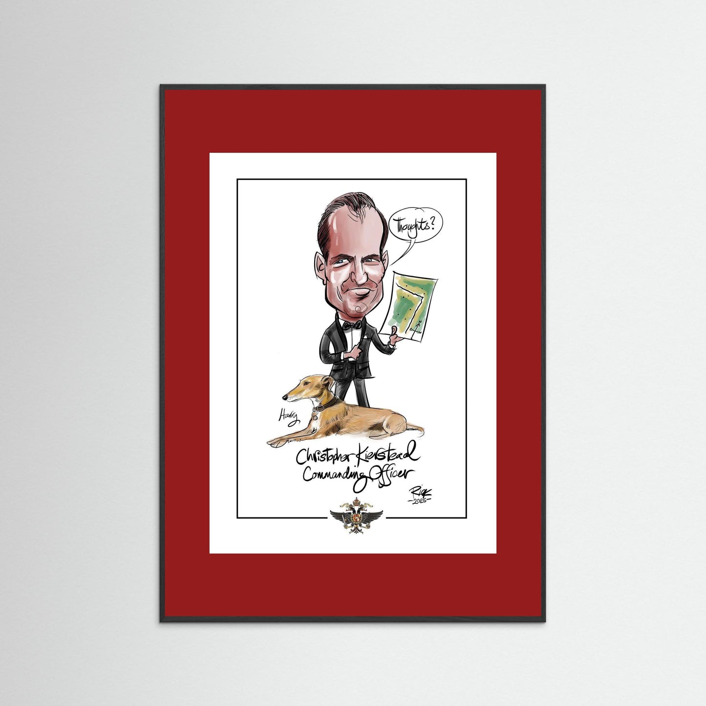 QDG Commanding Officer Print on paper 