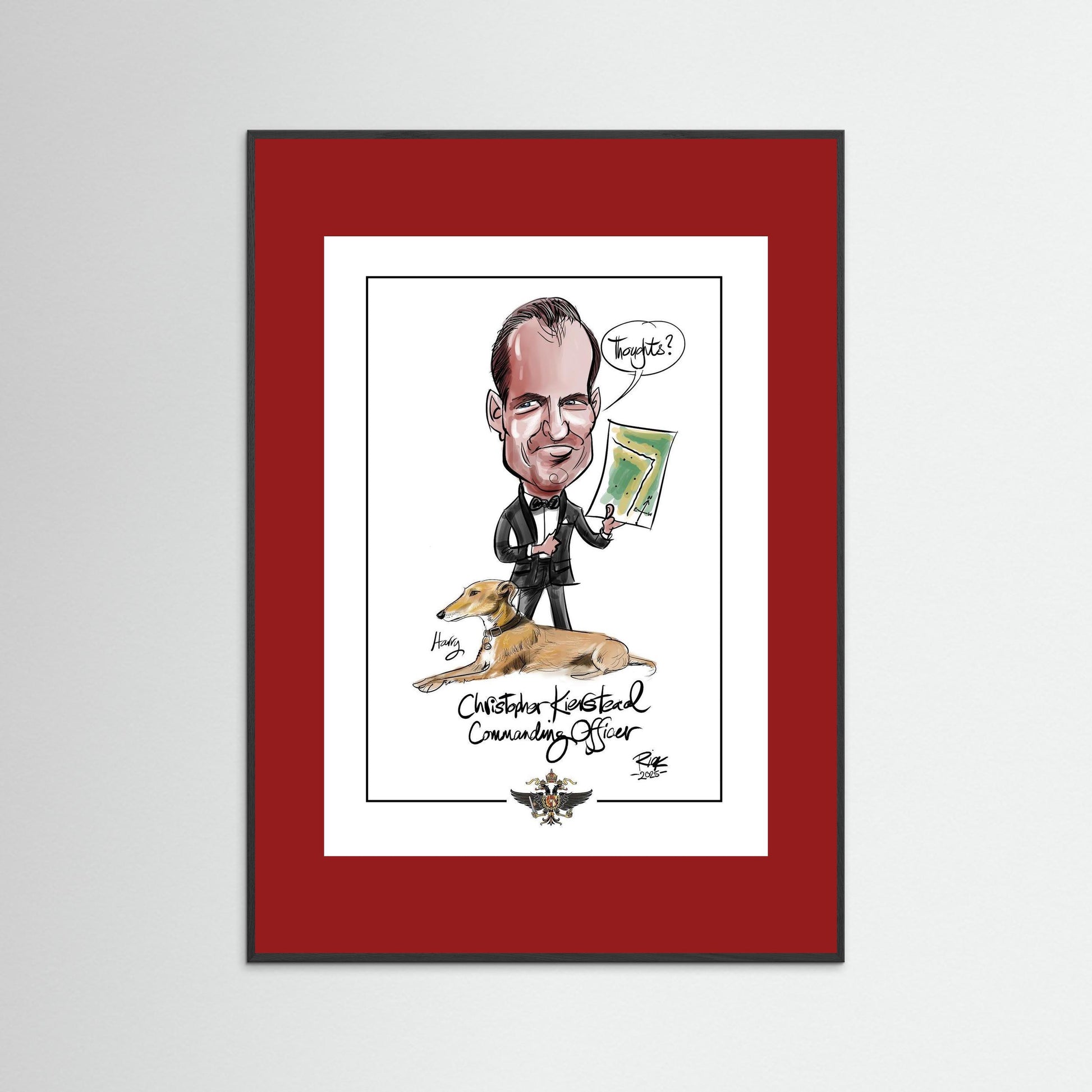 QDG Commanding Officer Print on paper 