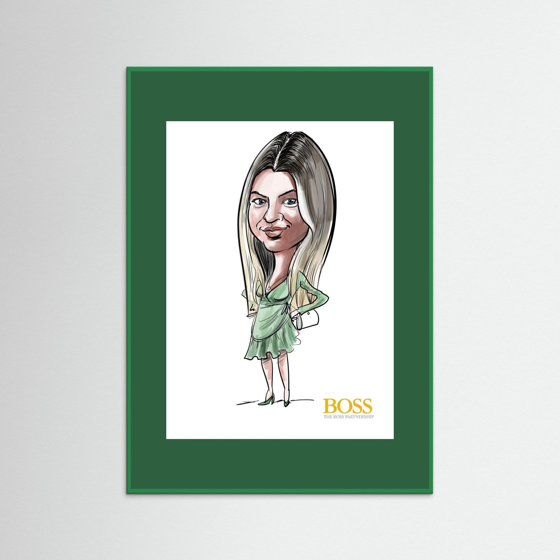 Boss Partnership staff caricatures 