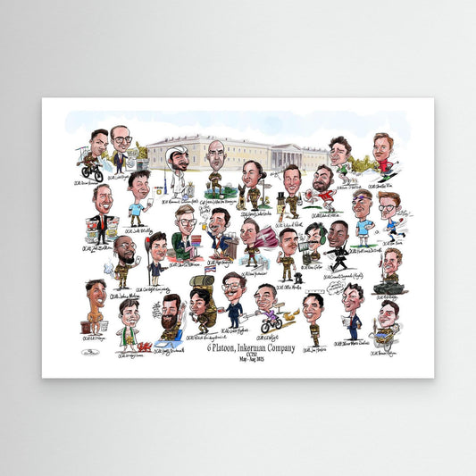 6 Platoon Inkerman Sandhurst print on canvas 