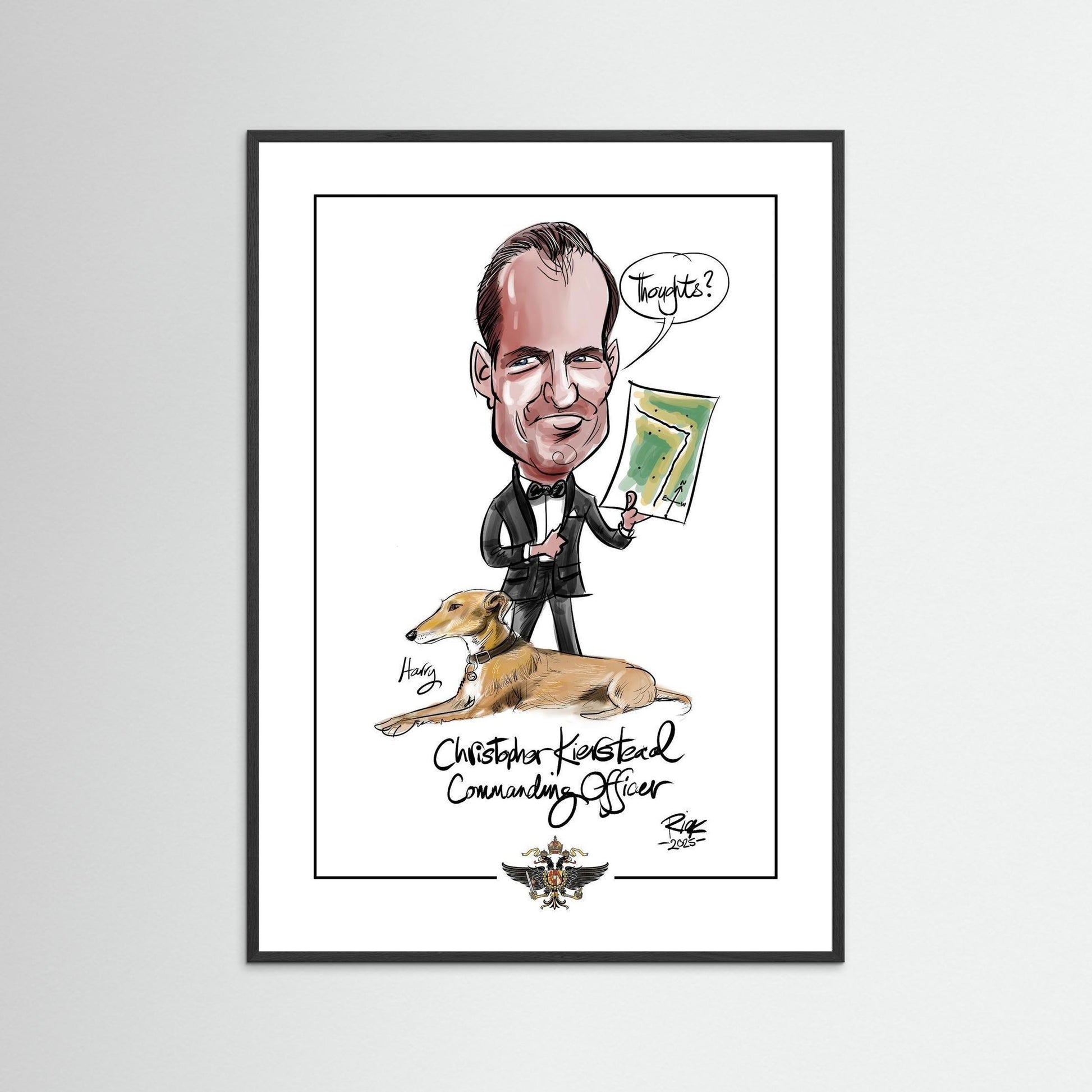 QDG Commanding Officer Print on paper 