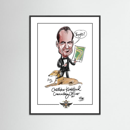 QDG Commanding Officer Print on paper 