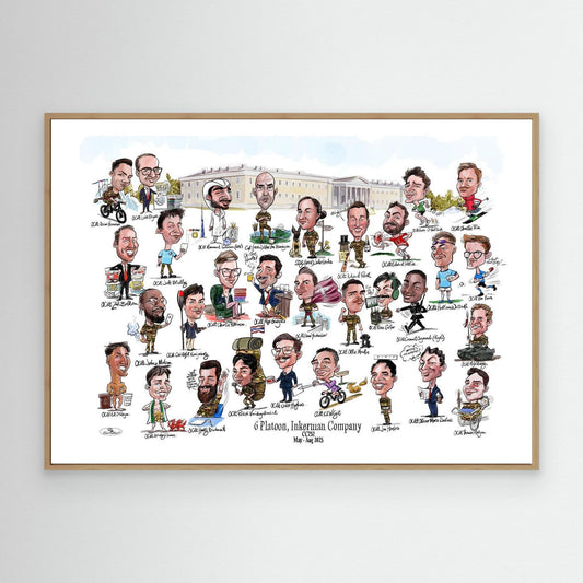 6 Platoon Inkerman Sandhurst print on canvas 