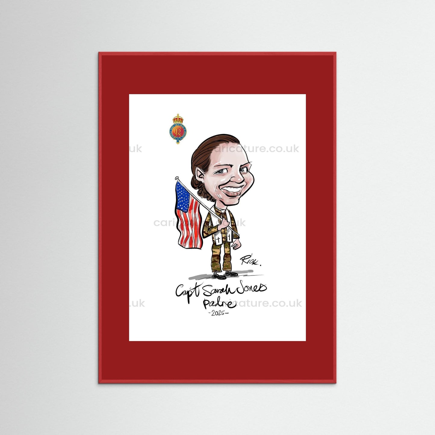 Single Extracted Caricature Sample 