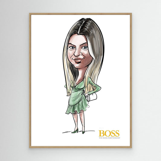Boss Partnership print on canvas 