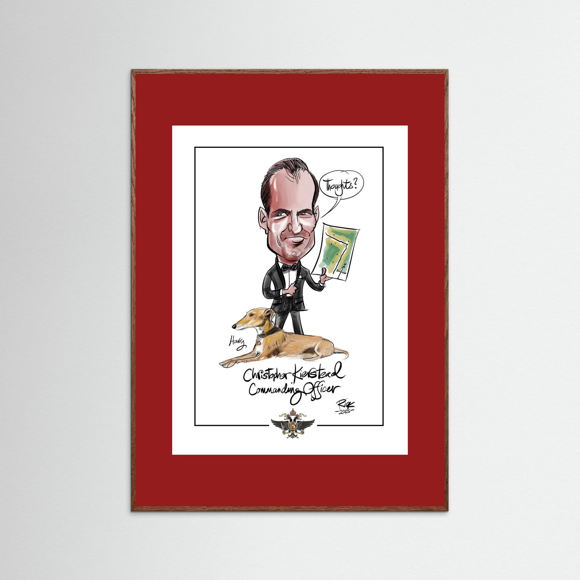 QDG Commanding Officer Print on paper 